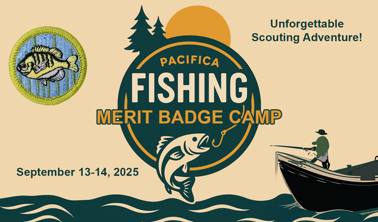 Pacifica Fishing Merit Badge Camp