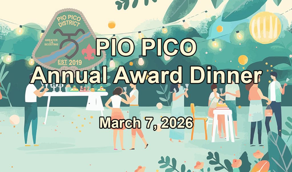 Pio Pico Annual District Award Dinner