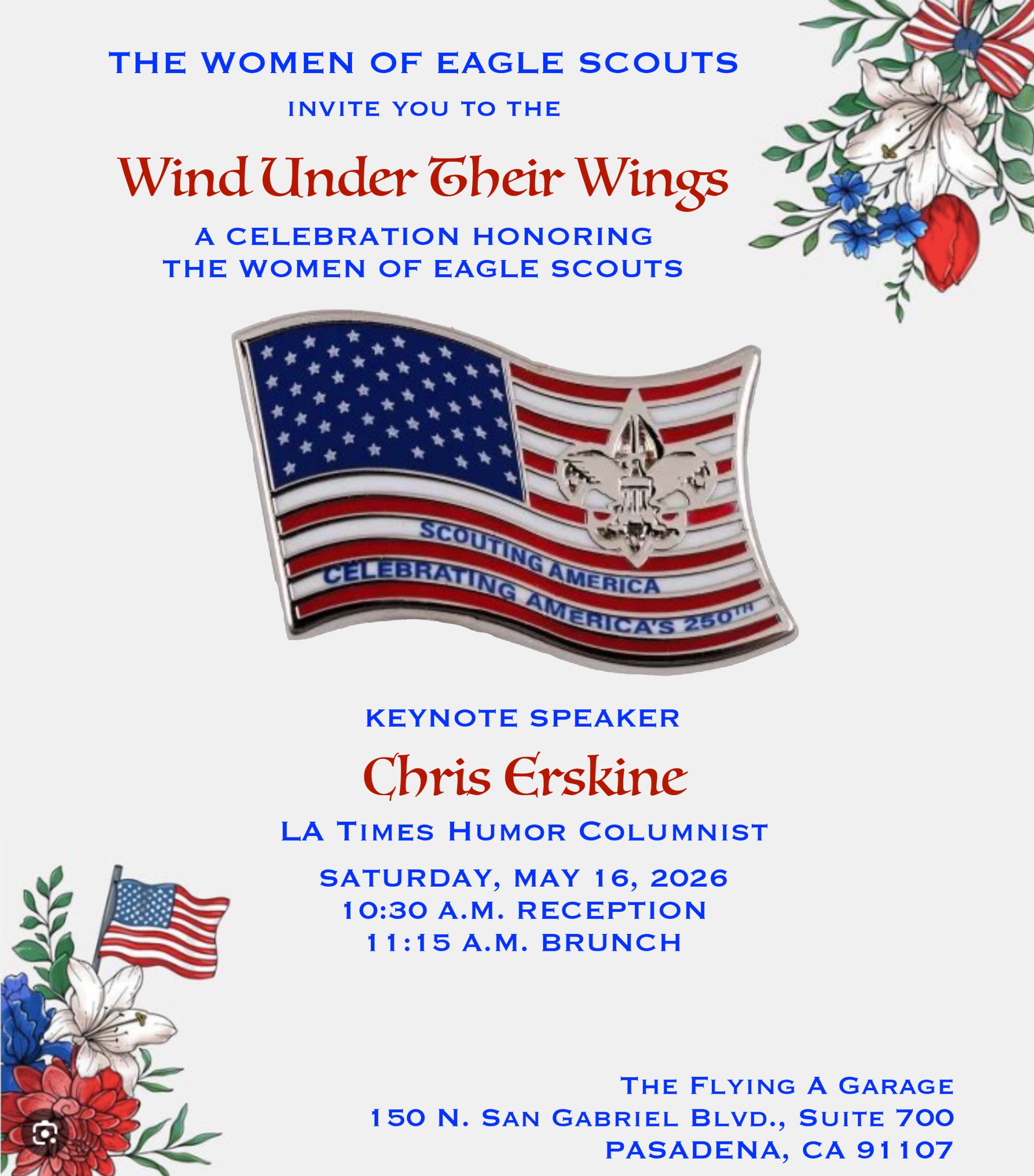 2026 Wind Under Their Wings Luncheon