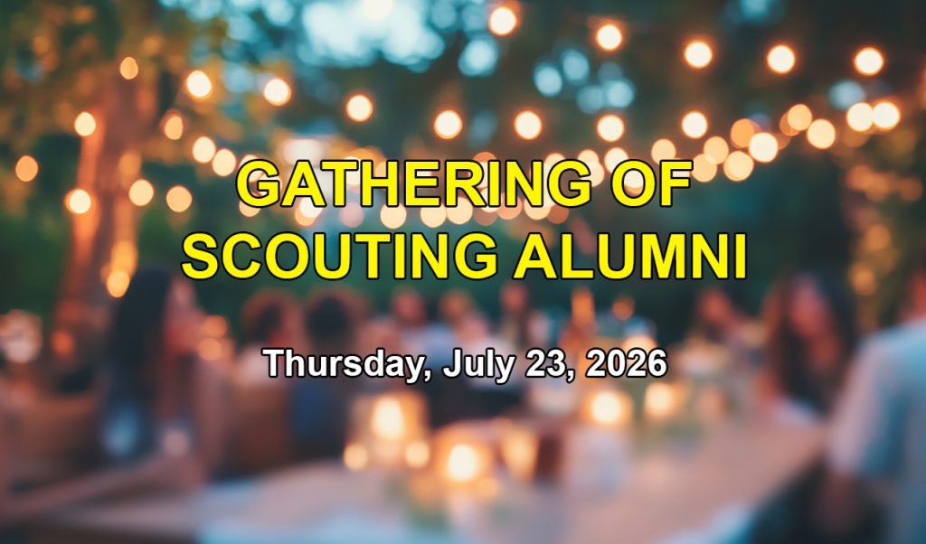Gathering of Scouting Alumni