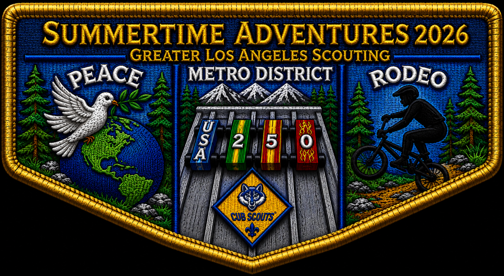 Metropolitan District Cub Summertime Adventures patch