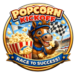 2026 Popcorn Logo - A Race To Success