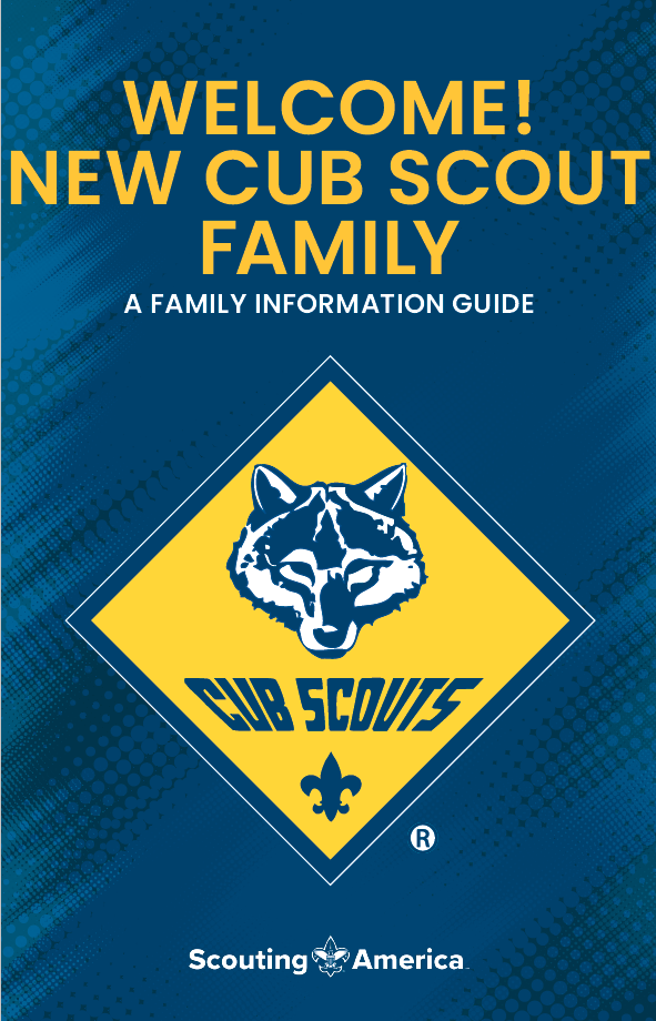 Welcome New Cub Scout Family Guide book